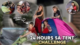Pinagtulungan Nila Si Sabby living In A Tent For A Day