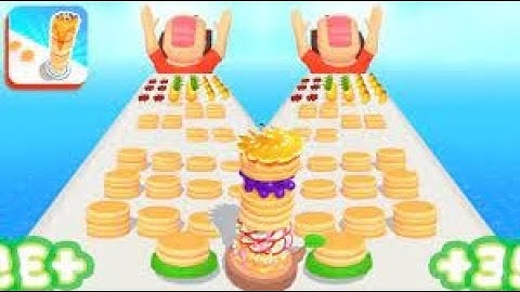 Pancake Run Gameplay All Levels iOS, Android Walkthrough Mobile Relaxing Game Update Noob & Pro