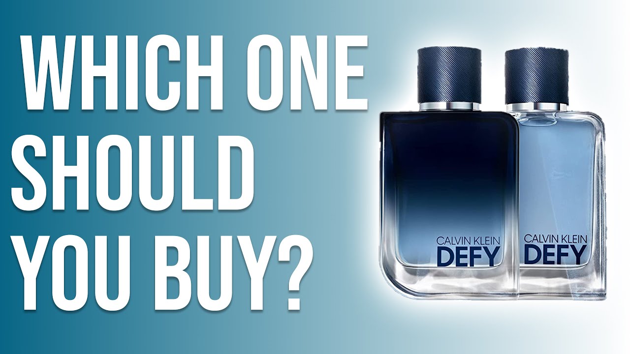 Calvin Klein Defy Eau De Toilette & Eau De Parfum Fragrance Comparison -  YouTube