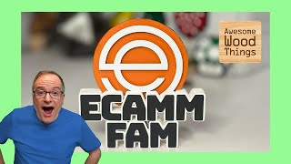 11-Layer Laser-Cut Logo (Desk Art) ECAMM FAM