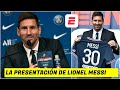 "Una locura jugar con Neymar, Mbappé y todo el PSG. La meta es la Champions" | Presentación de Messi