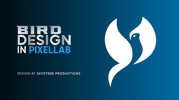 Amazing Bird Design | Pixellab Editing | Mobile Editing | Logo Design | Skystene Productions |