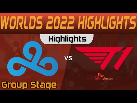 C9 vs T1 Highlights Group Stage Worlds 2022 Cloud9 vs T1 by Onivia