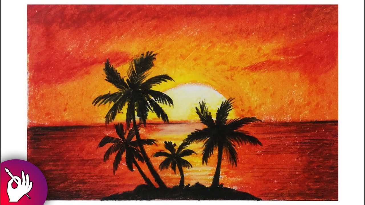 Sunset Scenery With Oil Pastel For Beginners Step By Step Youtube In this post i explore using oil pastels to create bright and bold landscapes or still lives as well as provide a few tips for beginners on how to use them. sunset scenery with oil pastel for beginners step by step