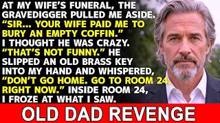 My Wife’s Funeral Was Interrupted by a Gravedigger: “That Coffin Is Empty. Go to Room 24”