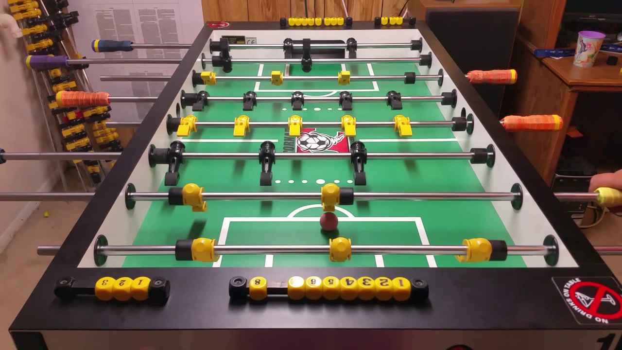 Foosball Slingshot 2 bar YouTube