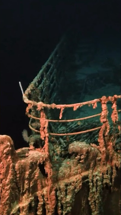 High-res video of the Titanic wreck