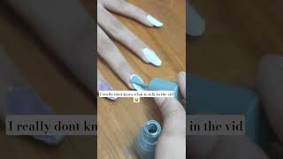 i fear this might not blow up or will it?😭🤚 #fypシ #art #shorts #papernails