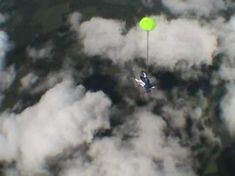 Pauline Castledine and Lisa Phipps charity skydive