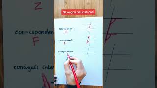 Rette Parallele Tagliate Da Una Trasversale