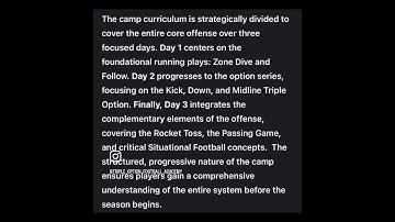 The Elite Performance Environment of the Triple Option Football Academy