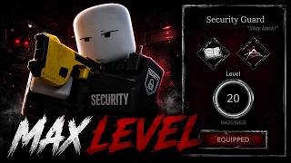 MAX LEVEL Security Guard - Bite By Night (ROBLOX)