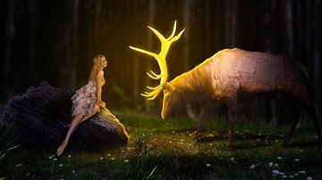 Forest Deer Photoshop Manipulation Tutorial By Picture Fun