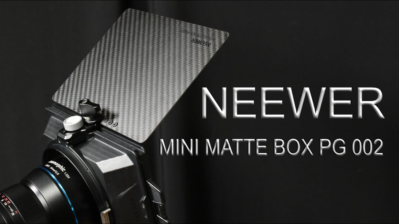 𝐍𝐄𝐄𝐖𝐄𝐑 MINI MATTE BOX PG 002 YouTube