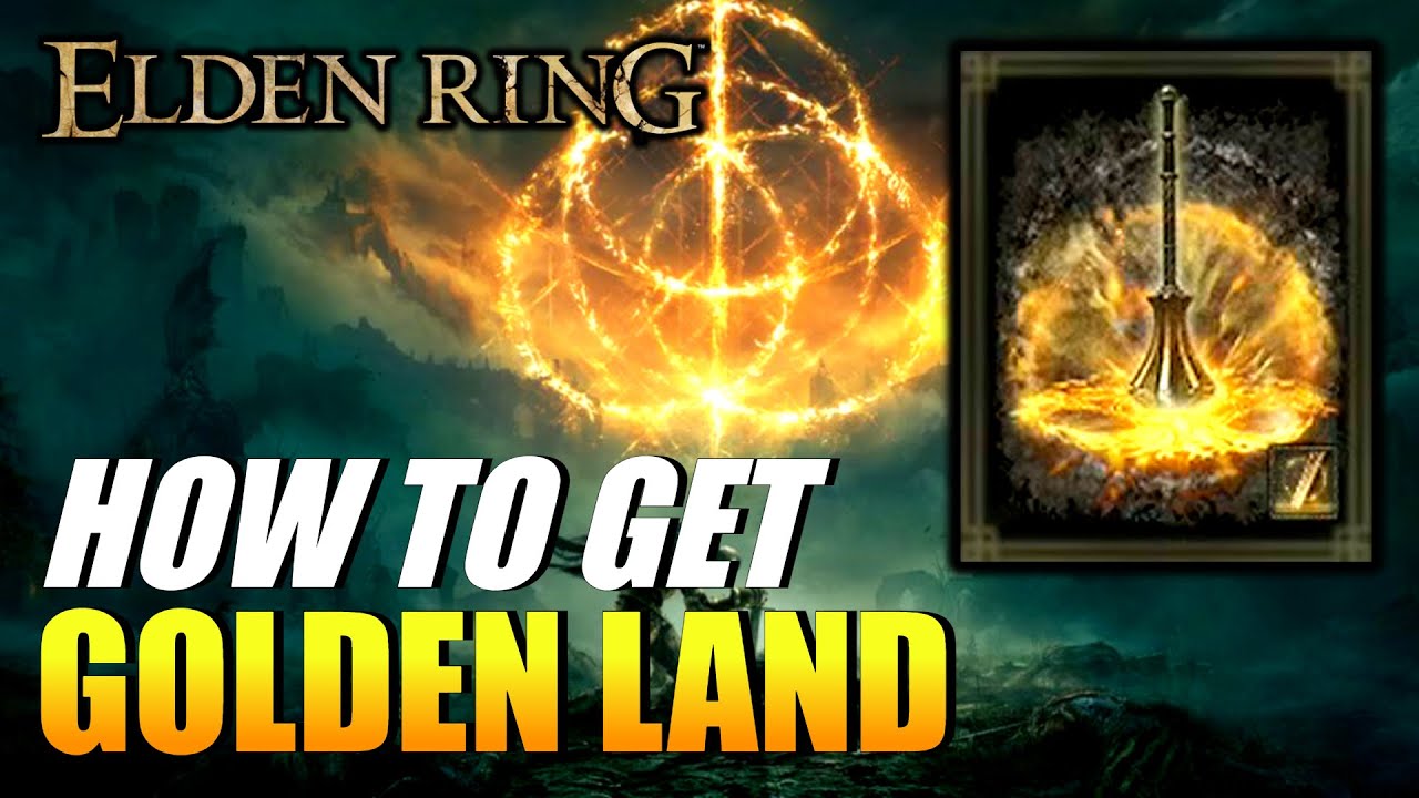Elden Ring How To Get Golden Land (Ash Of War) YouTube