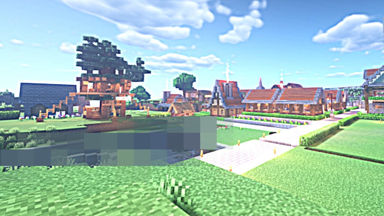 ドズぼん 14 デカイ町には水路が無限にあるとカッコイイ説 マイクラ建築 Youtube