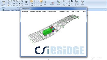 CSiBridge - 08 Dynamic Vehicle Loading: Watch & Learn