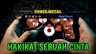 IKLIM - HAKIKAT SEBUAH CINTA POWER METAL | REAL DRUM COVER