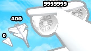 Upgrading Paper Plane to MAX LEVEL!