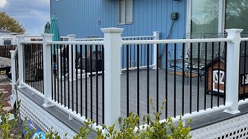 How to install Composite Deck Railing