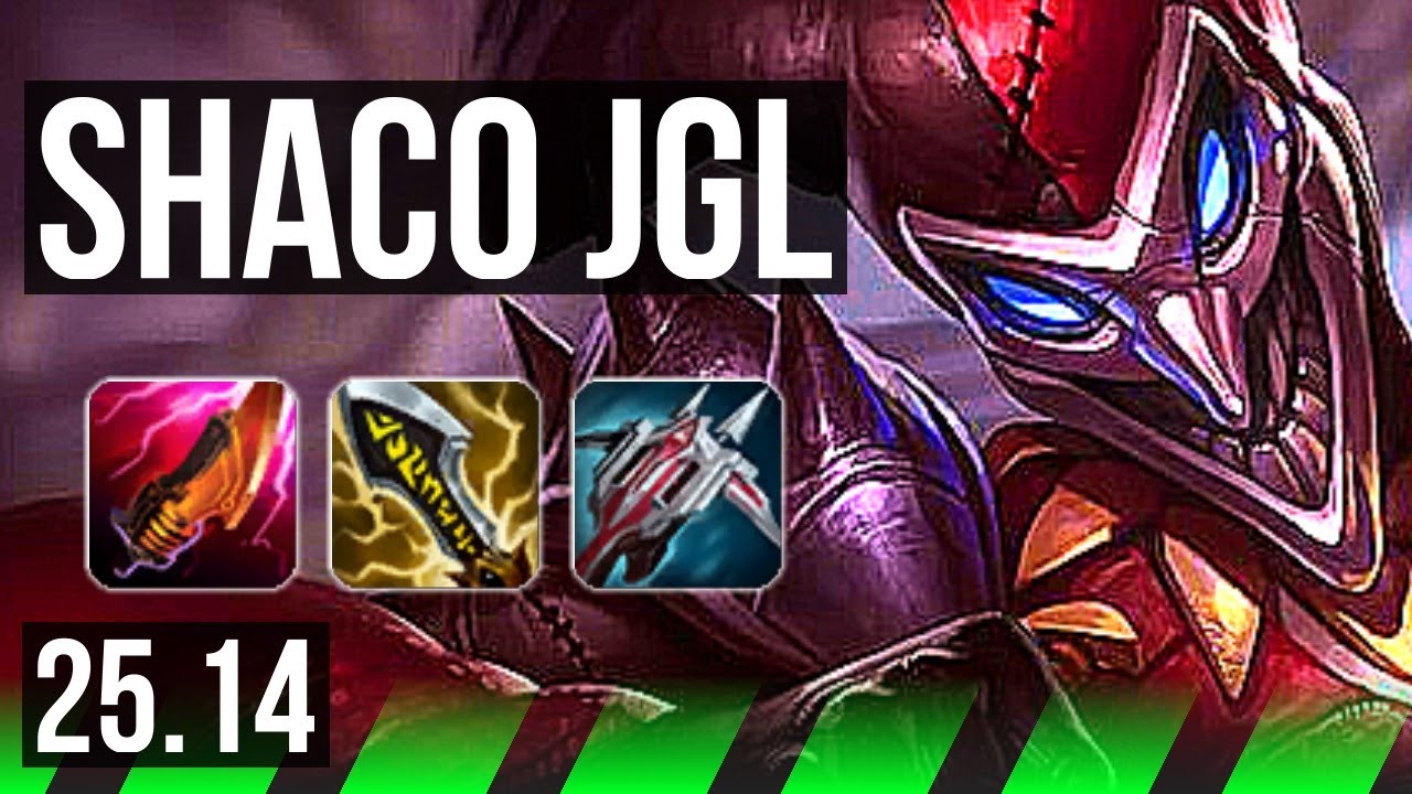 SHACO vs TRUNDLE (JGL) | Legendary | EUW Diamond | 25.14