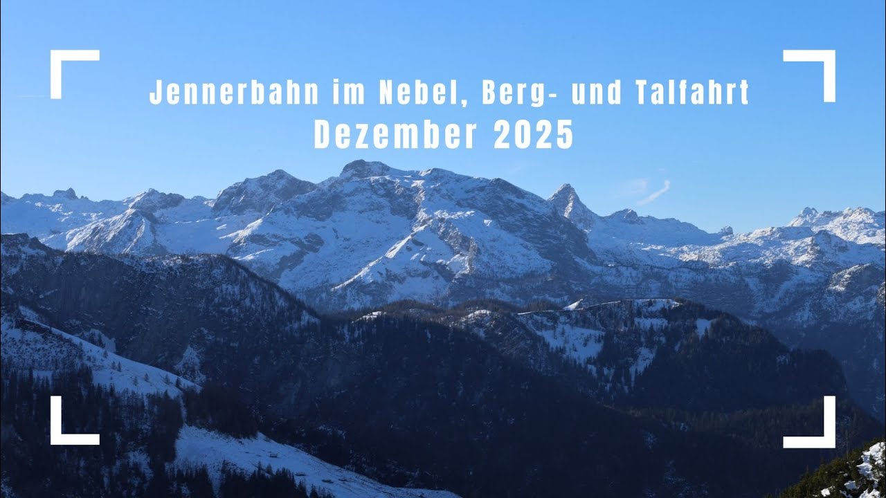 Mit der Jennerbahn nach oben 🚠 | Traumhafte Aussichten