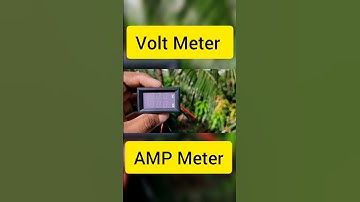 Volt Meter Amp meter #shorts