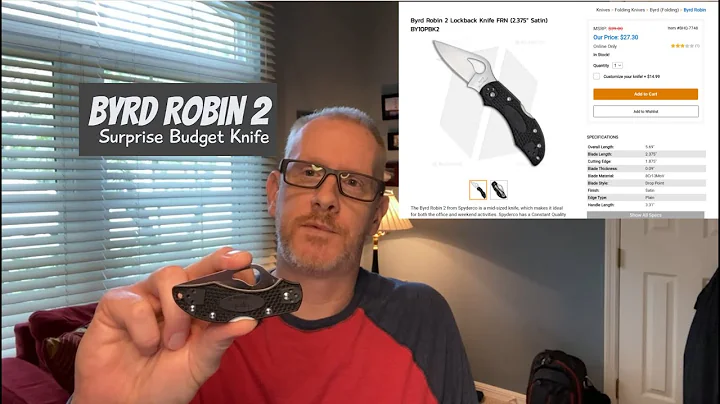 Byrd Robin 2 - Excellent small budget friendly EDC...