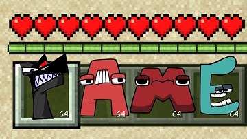 Minecraft PE : FORBIDDEN ALPHABET LORE NEXTBOTS MOD in Minecraft Pocket Edition