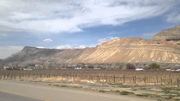 A panoramic of the Book Cliffs - best shallow marine clastic exposure in the world