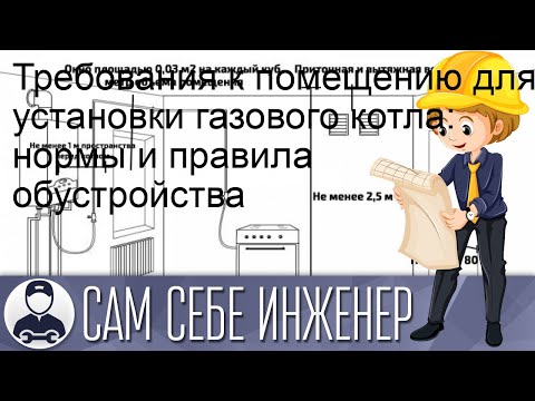 Требования к помещению для установки газового котла: нормы и правила обустройства