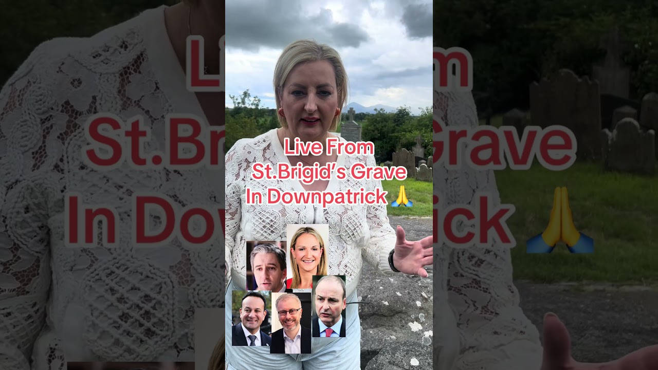 Прямая трансляция из усыпальницы Святой Бригиды в Даунпатрике 🙏
