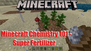 How to Make Super Fertilizer (Bedrock Edition) Minecraft Chemistry 101