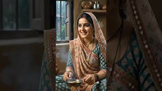 Baarish Ki Raat Mein Garma-Garam Dal Dhokli 🌧️🍲❤️ | Rajasthani Village Life #shorts