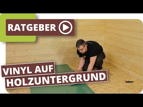 Video: Sperrholz unter Linoleum: Verlegeanleitung