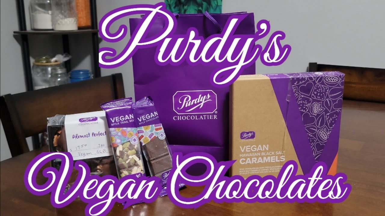 Purdy's Chocolatier Vegan Chocolates I Love Them! YouTube