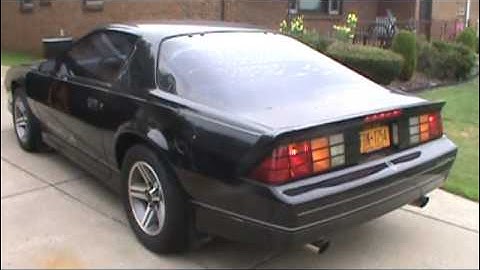 LT1 Camaro Open Headers