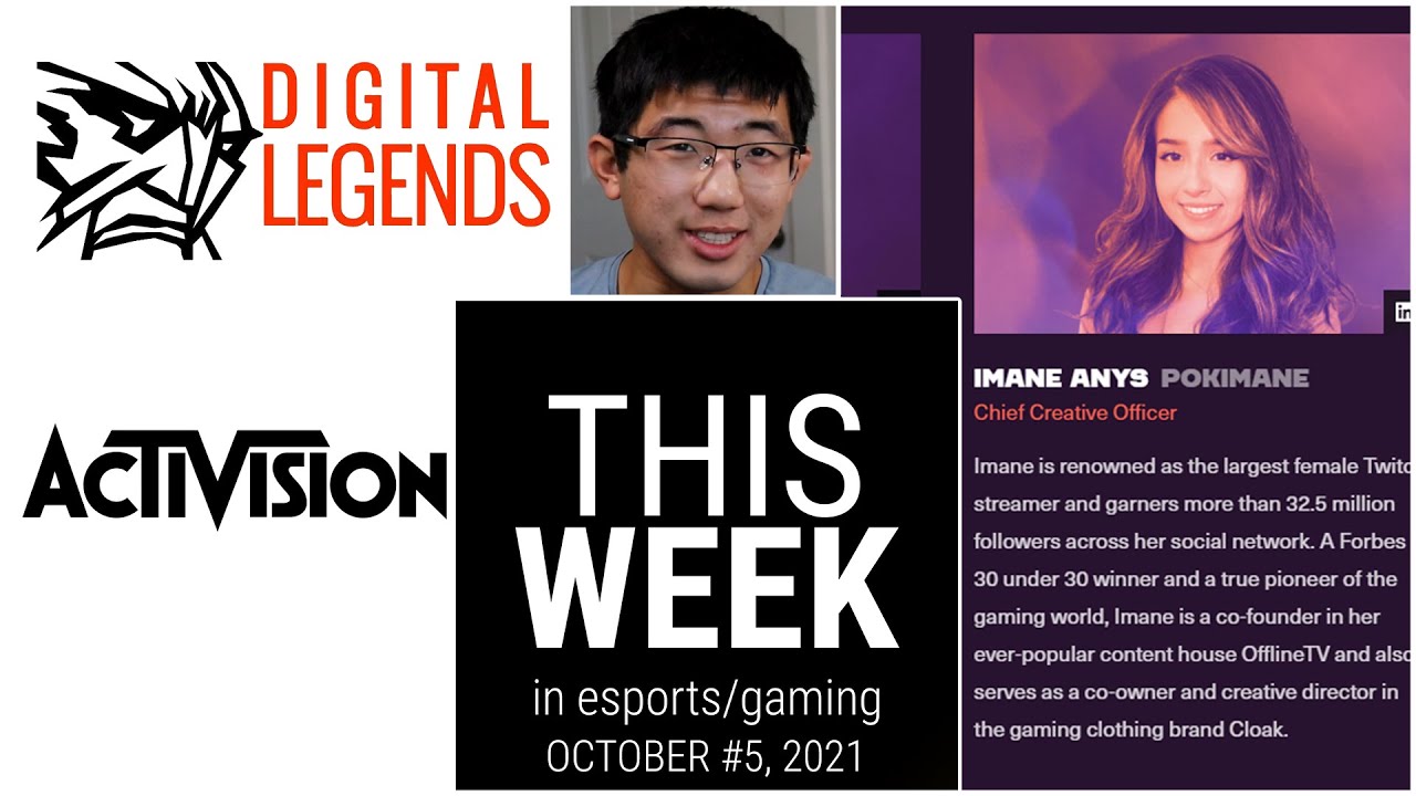This Week in Esports/Gaming 10.25-10.31 - esportsbiz