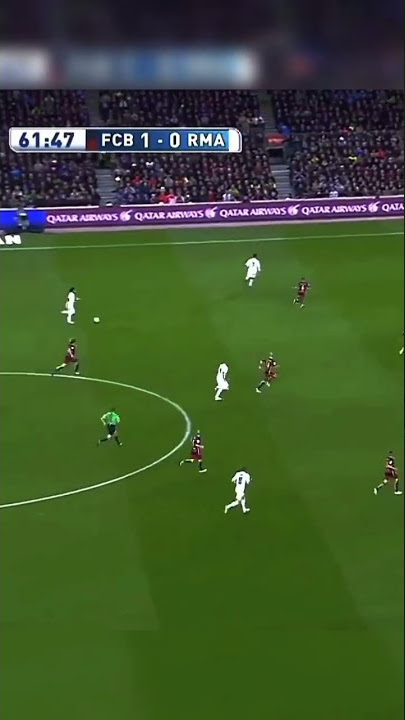 ketika tiki Taka Barca tak berkutik dihadapan counter attack real Madrid #realmadrid#barcelona