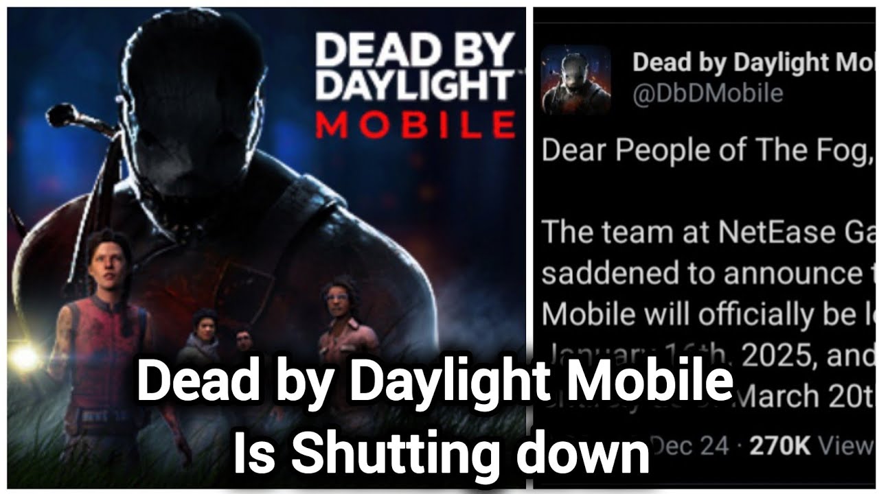 DEAD BY DAYLIGHT MOBILE IS SHUTTING DOWN!! - Dead by Daylight - YouTube