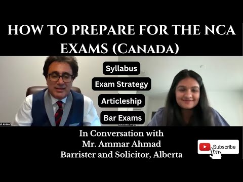 How To Prepare For NCA Exams Canada Interviewing Mr Ammar Ahmad NCA Online Tutor