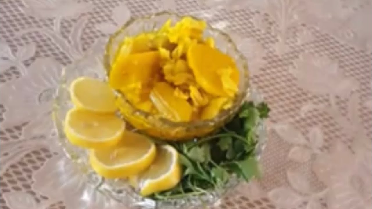 چۆنیەتی گرتنەوەی تورشیاتی زەرد