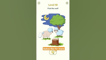 DOP 2 Answer | Gameplay Walkthrough | Level 118 Find the wolf #shorts