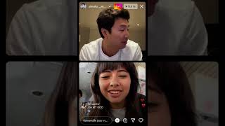 simuliu and xochitl.gomez instagram live! shang chi x america chavez