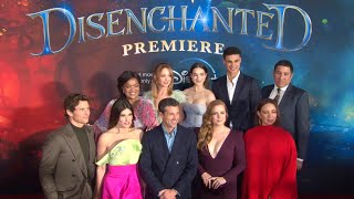 DISENCHANTED world premiere Red Carpet and Cast Interviews