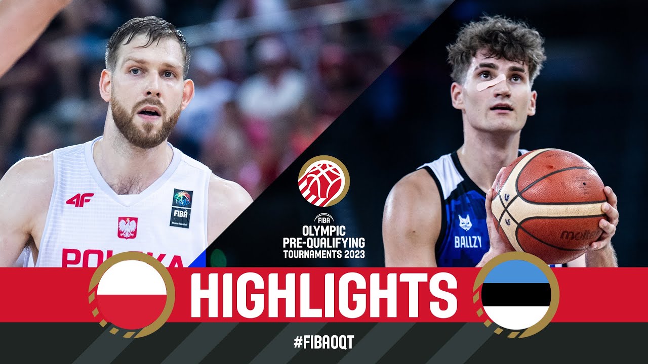 Poland 🇵🇱 vs Estonia 🇪🇪 | Semi-Finals Highlights | FIBA Olympic Pre-Qualif Tournament 2023 POL