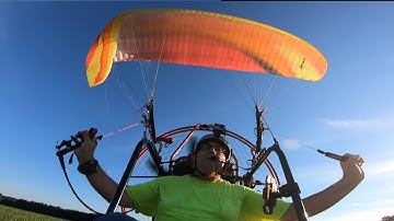 Fresh Breeze Monster Engine out - Paramotor Coming Down - Ohio ParaTrike Adventures