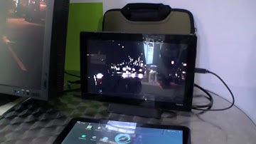 NVidia Project Kal-El Quad-Core Tablet Demo during MWC 2011
