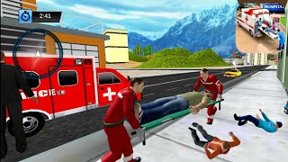 City Ambulance Rescue Emergency Driving Gameplay- iOS & Android #1 screenshot 4