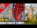 Top 10 RARE & Unique Roller Coaster Elements